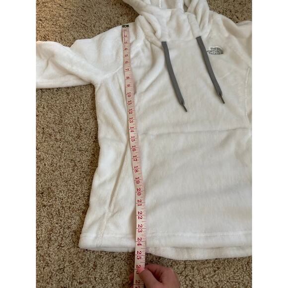 The NorthFace Cozy Pullover Hoodie White Women's Size M - Picture 9 of 9